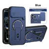 Adecuado para Iphone18Promax, Funda de Teléfono Versátil con Soporte de Ventana Deslizante, Cubierta Protectora Magnética Anti-Caídas para Apple 17Pro