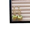 Brincos de Design de Nicho Estilo Floresta Retrô, Brincos Exagerados com Borla Longa, Brincos Lolita Florais Clássicos e Elegantes