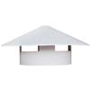 Tapa de lluvia de PVC de plástico para techo práctica multiusos tapa de ventilación tapa de ventilación tapa de tubería ventilación 50 75 110 160