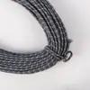 Corda Paracord 5mm Sete Fios Tecida à Mão 2m Material Artesanal DIY para Tecelagem de Pulseiras e Cordas Coloridas Trançadas