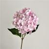 Hortensia de imitación de alta gama para salón de bodas, hotel, decoración del hogar, adornos con impresión 3D, flores de imitación de hortensia Aisha, flores falsas