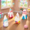 Novo produto transfronteiriço: adoráveis miniaturas de gnomos, perfeitas para decorações DIY de casas de bonecas, acessórios e como pequenos enfeites de mesa