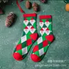 Calcetines Navideños de Dibujos Animados Serie 2025 Calcetines para Mujer Transfronterizos Amazon Calcetines para Hombre Talla 37-43 Talla Calcetines de Media Caña Navideños