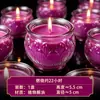 Lâmpada de lótus roxa de topo plano 24 horas para uso doméstico, lâmpada de gordura vegetal sem fumaça, Fogo Li Nove Roxos, oferenda ao Buda, velas pequenas, fabricante