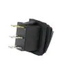 Interruptor tipo barco KCD1 con luz Conectado Dos velocidades Tres pines Tamaño 15 * 21 mm