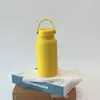 Tetera Espacial Transfronteriza Tetera Deportiva Taza de Vacío de Acero Inoxidable 304 Tetera de Viaje de Boca Grande Estilo Americano para Montañismo al Aire Libre