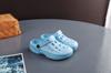 Zapatillas de verano Eva con agujeros para niños, antideslizantes, impermeables y transpirables, venta al por mayor