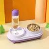 Novo Alimentador Automático para Pets, Tigela de Água para Gatos, Dispensador Universal de Água e Comida para Gatos e Cachorros, Tigela para Gatos