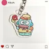 Colgante Transparente Lindo de Doble Cara con Temática de Sanrio Acrílico Dibujo Animado Anime Accesorio Estilo Ins Llavero para Bolsa