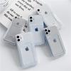 Funda para teléfono iPhone 11/12/13/14/15 con tarjeta insertable de TPU para Apple 16 Pro Max, funda transparente de alta calidad, funda suave