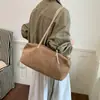 Bolsa de Mão Quadrada Pequena Retrô Tendência Transfronteiriça para Mulheres, Nova Cor Sólida Simples para Ombro Outono 2026, Bolsa para Ombro para o Dia a Dia