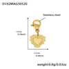 Pulseira Ins Cubo de Açúcar Esmalte de Aço Inoxidável Zircônia Peixe Pequeno Colorido Moda Versátil Joia Banhada a Ouro Real 18K