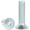 Parafusos de Alta Resistência Cabeça Escareada Phillips Zincado Azul e Branco Classe 8.8, Atacado M3M4M5M6M8