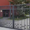 Barandales de acero galvanizado, cercado para patios exteriores, cercado para áreas industriales y residenciales, cercado para villas y escuelas, barandales protectores de hierro forjado, cercado para exteriores
