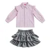 Disfraces de porrista para niños, uniforme deportivo de escuela primaria, uniforme de coro de jardín de infantes, atuendo de actuación estilo universitario