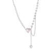 Collar de Perlas de Imitación Estilo Dulce Amor Estilo Lujo Ligero Avanzado Versátil Elegante Diseño de Nicho Sentido Cadena Clavícula Mujer Venta al por Mayor