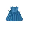 Vestido Infantil MDD 2026 Primavera/Outono Novo Estiloso Estilo Acadêmico Vestido de Princesa para Crianças Saia para Crianças Pequenas e Médias
