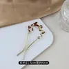 Horquilla China en Forma de U Súper de Hada, Nueva Horquilla Doble de Perlas en Forma de U Estilo Chino, Accesorio para el Cabello Hanfu Estilo Antiguo, Horquilla Simple y de Alta Gama para Mujeres