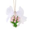 Armario de Tulipán Aromaterapia para Coche Pieza de Yeso Fragante para Armario Joyería Decorativa para Interior de Hogar y Coche Dormitorio Fragancia Duradera