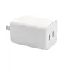 Cargador Estándar de EE. UU. 45W Adecuado para Teléfono Móvil Google Cargador Rápido Plegable 45W Nitruro de Galio Doble Puerto C Cargador Rápido