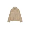 Fabricantes Mayoristas de Ropa para Mujer Transfronterizos Nueva Moda Casual 2025 Chaquetas de Cuero con Textura de Ante con Hombreras