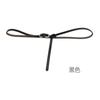 Cinturón Fino Nuevo de Cuero Genuino para Mujer Diseño sin Perforaciones Cinturón Decorativo Sello de Cintura Vestido Combinable Cinturón de Cuero de Dos Capas para Mujer
