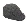 Comércio Exterior Transfronteiriço Chapéus para Meia-idade e Idosos Bonés Masculinos de Outono e Inverno Chapéus de Aba para a Frente Chapéus Masculinos de Algodão de Inverno para Idosos