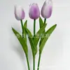 Flores Artificiales de Tulipa de PU con Tacto Realista, Ramo Hidratante Flores Decorativas, Flores Falsas para Decoración del Hogar, Adornos para Sala de Estar, Fabricante Transfronterizo