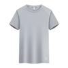 Novas camisetas esportivas masculinas e femininas com gola redonda, camisas publicitárias, uniformes de grupo, roupas de trabalho, uniformes de classe com logotipo personalizado, roupas de trabalho