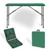 Mesa Plegable Mesa de Puesto Mesa Simple Puesto Mesa Plegable Escritorio para el Hogar Exterior Moderna Simple Moldeo por Soplado