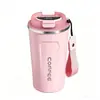 Taza de Café de Acero Inoxidable al Vacío 304 Segunda Generación Cóncava y Convexa Taza Térmica Portátil para Coche de Alto Valor Taza de Agua Venta Directa de Fábrica