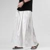 2024 Verano Nuevo Estilo Chino Moda Nacional Pantalones de Pierna Ancha de Seda Helada Estilo Dragón para Hombre Estilo Chino Talla Grande Sueltos Rectos Casuales