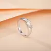 Conjunto de prata 925 anel de moissanita anel simples olho de cavalo moisan AliExpress TUMU fornecimento transfronteiriço