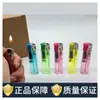 Caja Completa de Moda Clásica 50 Piezas Desechables de Plástico 721 Encendedor Transparente Electrónico de Llama Abierta Venta al por Mayor Encendedor Doméstico
