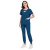 Terno fosco médico enfermeiro casa de repouso salão de beleza enfermeira uniforme sala de cirurgia uniforme plus size geração