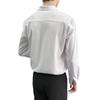 Camisa negra hombre manga larga estilo coreano moderno guapo dk hombre casual estilo Hong Kong estilo japonés estilo perezoso sin planchado camisa blanca