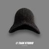 Gorro de lana de color coreano para niños, cálido, para otoño e invierno, con protección para las orejas, tejido a la moda
