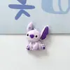 Accesorios de Resina Brillantes de Dibujos Animados Stitch Material para Manualidades Pegamento Cremoso Funda de Teléfono Móvil Llavero Pasador Joyería Venta al por Mayor