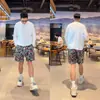 2026 Nuevos Shorts Casuales de Jacquard de Moda de Verano para Hombre, Corte Holgado, Versátiles, Transpirables, Delgados y Cómodos de Cinco Puntos