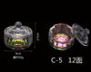 Nova Taça de Cristal de Vidro Nail Art Atualizada em Forma Especial para Taça Octogonal Nail Art Líquido de Cristal