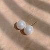 Brincos de Pérola Cor Sereia para Mulheres, Novos Elegantes da Moda, Brincos Personalizados de Celebridade da Internet, Brincos de Nicho Simples e Fashion