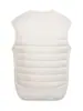 Nueva colección de otoño e invierno de Tongkezhe: cuello mao, chaleco acolchado sin mangas, chaqueta de color liso para hombres jóvenes