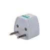 Adaptador de bitola britânica para bitola americana Bitola europeia Bitola australiana para padrão americano Padrão alemão Plugue de conversão de energia Plugue redondo plano padrão europeu
