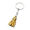 Chaveiro de Gorila de Metal Simulação Animal Macaco Chaveiro Pingente de Carro Presente Promocional Venda Quente Transfronteiriça