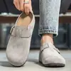 Sandalias Birkenstock estilo retro para hombre que aumentan la altura, nueva colección de verano 2026, zapatos casuales versátiles para hombre, aptos para uso tanto en interiores como en exteriores, mulas sin cordones