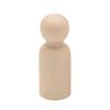 Ornamento de Boneco de Fantoche Criativo Direto da Fábrica Cor de Madeira Original Bonecos de Madeira Pintados para Meninos e Meninas