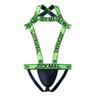 Ropa interior de tirante dos en uno ropa interior para hombre tanga doble tanga un solo pierna atractiva deportiva JM913