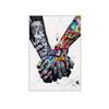 Póster de diseño artístico de alta definición de AliExpress, popular entre los aficionados a la pintura, núcleo de pintura decorativa sencilla para sala de estar, núcleo de pintura sin marco transfronterizo.