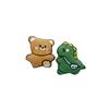 Tecido de pelúcia dos desenhos animados boneca urso broche urso urso mochila acessórios cachecol meias cocar acessórios decoração DIY
