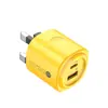 Nuevo Cargador de Teléfono Móvil Estándar Europeo y Americano Transfronterizo 36W Cabezal de Carga Rápida de Doble Puerto Estándar Británico Qc3.0+Pd20W A+C
